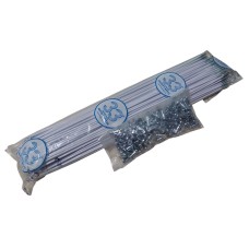 Rayos 33 Blanco x2mm. de 185 x 144 c/Niple AF Rayos 33 Blanco x2mm. de 185 x 144 c/Niple AF